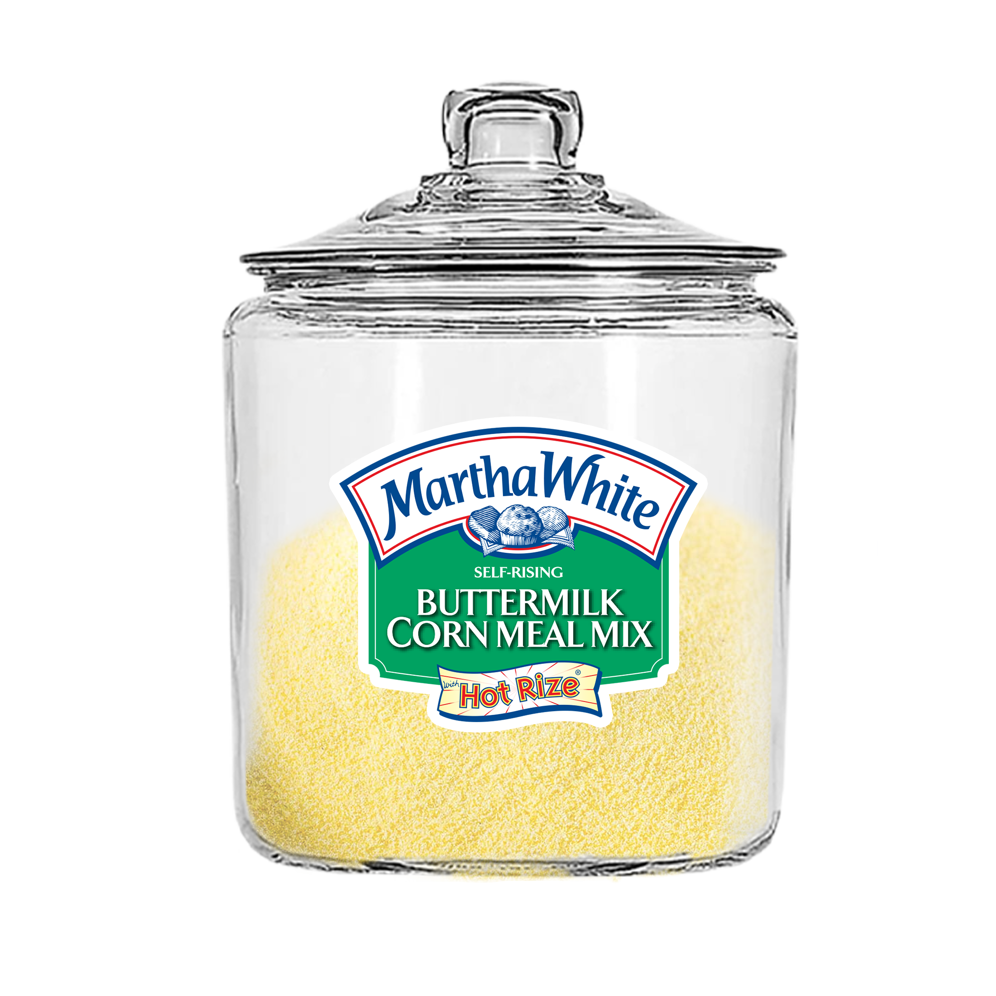 Buttermilk Corn Meal Mix Sticker